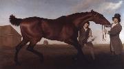 George Stubbs Hambletonian, Rubbing Down painting